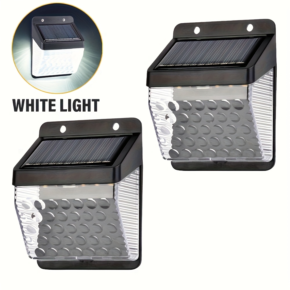 Outdoor Lighting Lamp - LED ソーラーライト PIR モーションセンサーウォールライト屋外ソーラーランプ防水太陽光発電太陽光街路灯庭の装飾