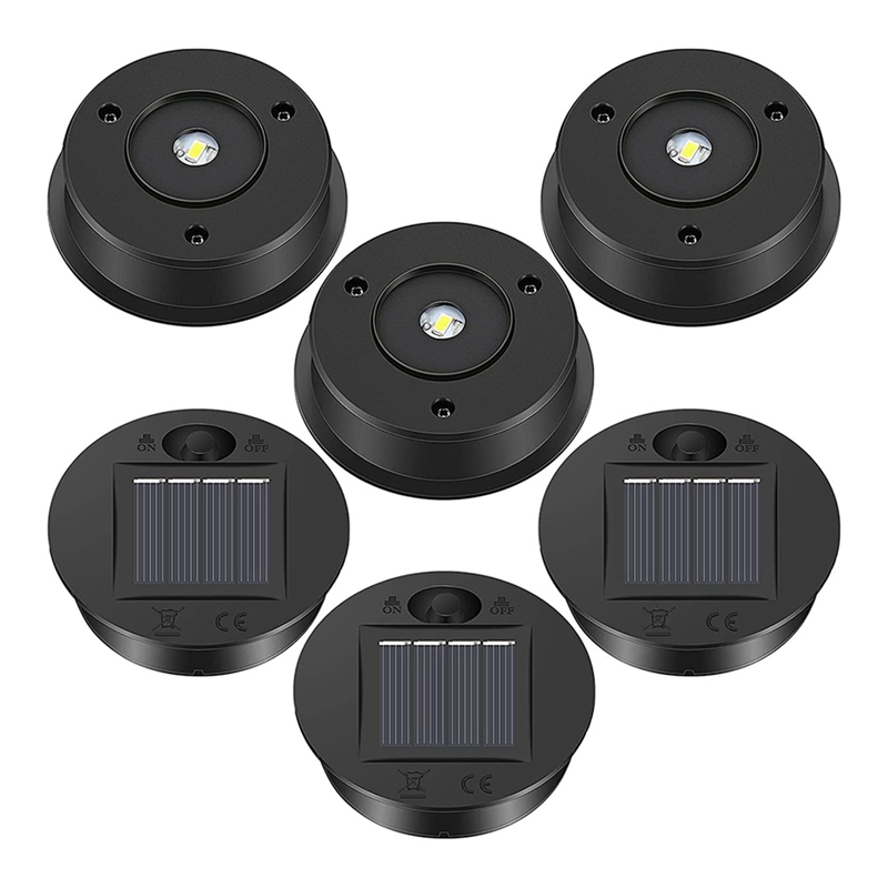 Outdoor Lighting Experts - ソーラーパネル用LEDシーリングライト,7ルーメン,6個