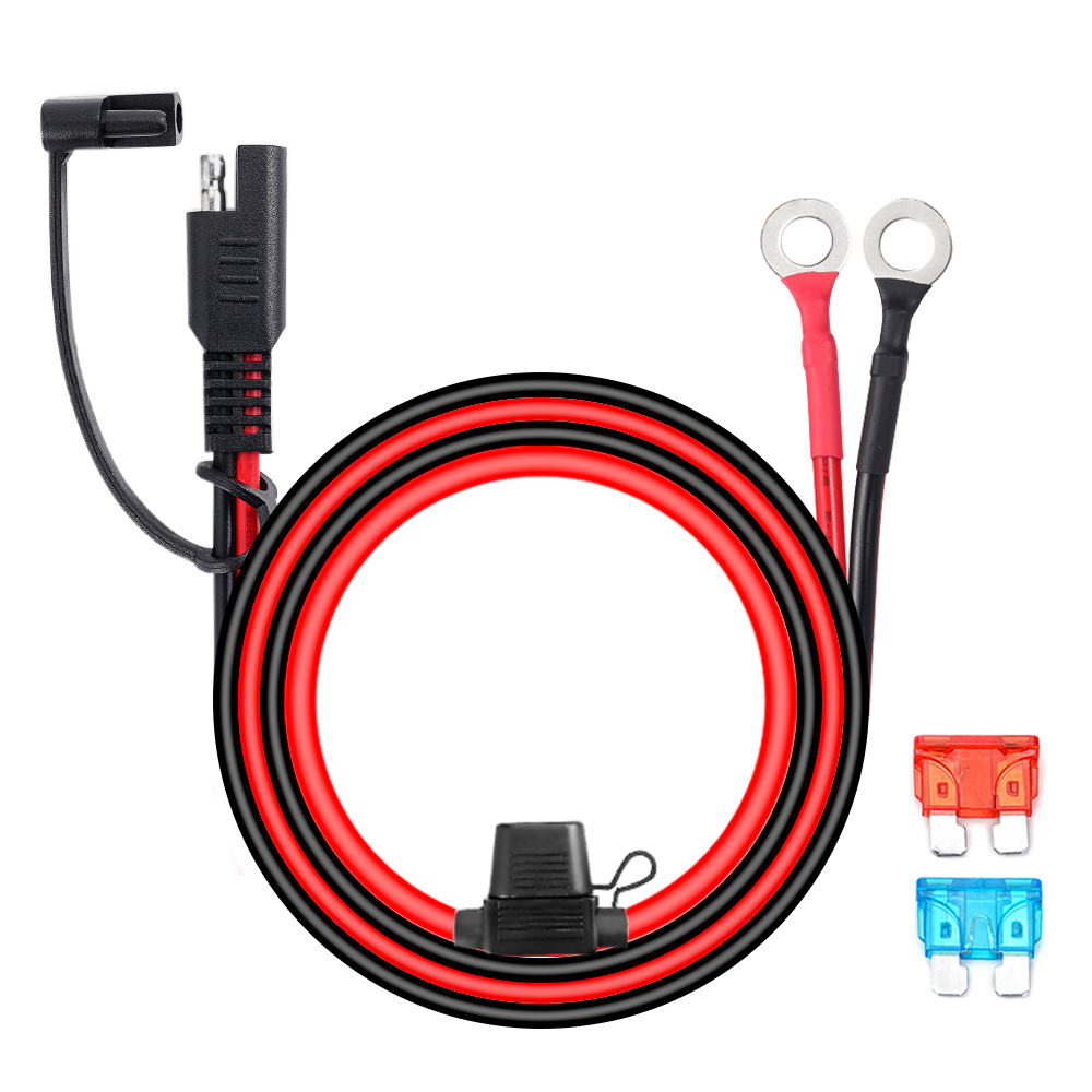 Outdoor Lighting Extension Cable - ダブル SAE クイック リリース ケーブル アダプター延長ソーラー