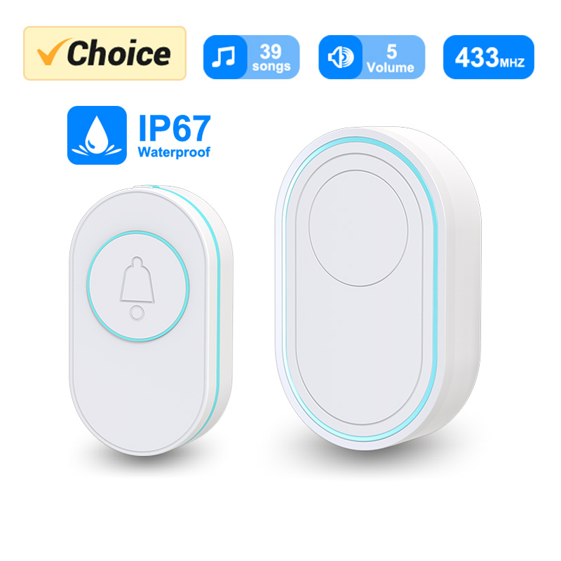 Outdoor Lighting Switch - ホームドアベル,屋外ボタン,LEDフラッシュ,防水,IP67
