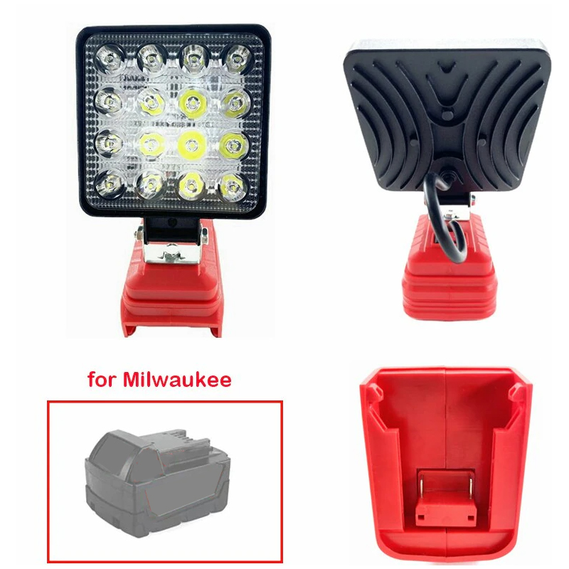 Outdoor Lighting Milwaukee - 新しい 4 インチワークライトミルウォーキー M 18 18V