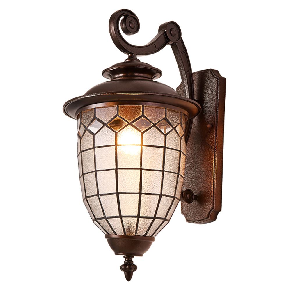 ブロンズヴィンテージ屋外ポーチウォールライト防水ガーデンホワ - Outdoor Lighting Bronze のレビューと価格