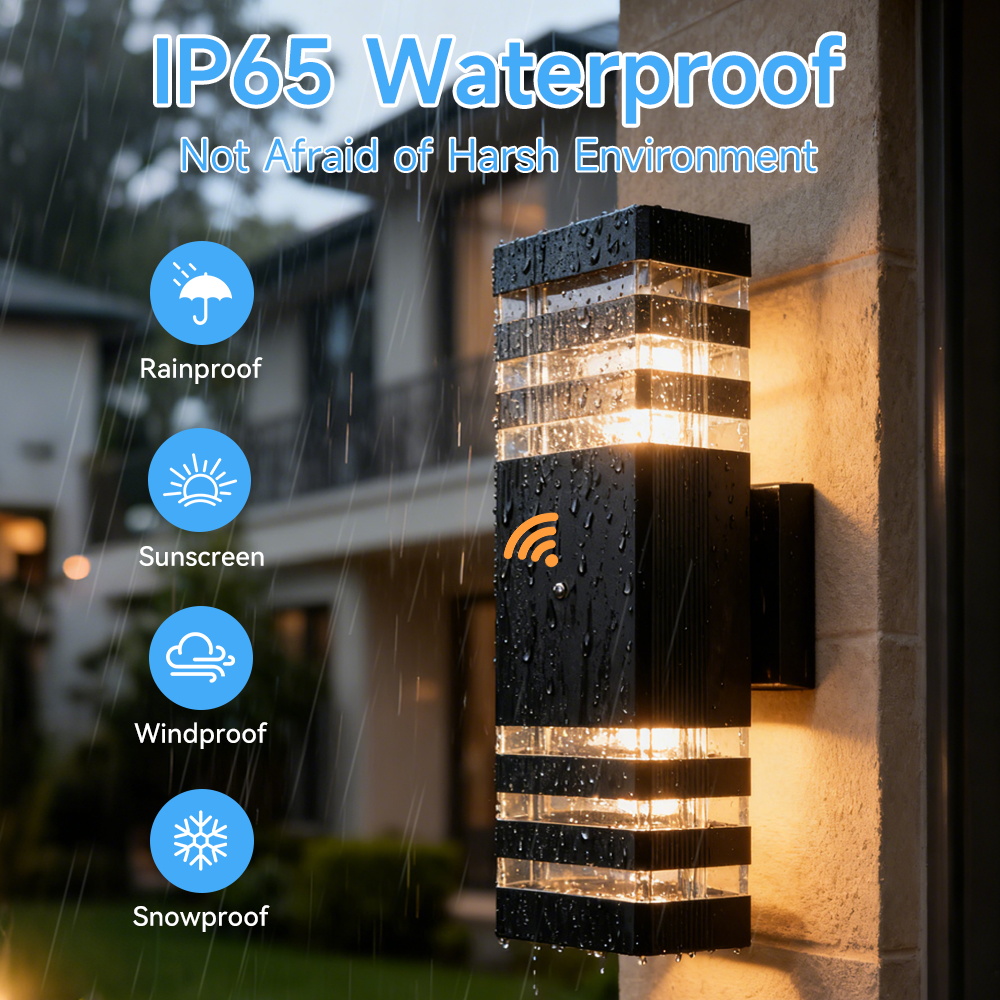 センサーライト屋外壁ランプ GU10 壁装飾ライト屋内防水モ - Outdoor Lighting Lux のレビューと価格