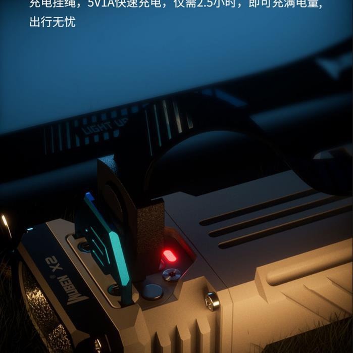 懐中電灯強力な光充電屋外長距離超高輝度ミニ小型ポータブル 2 - Outdoor Lighting The Range のレビューと価格