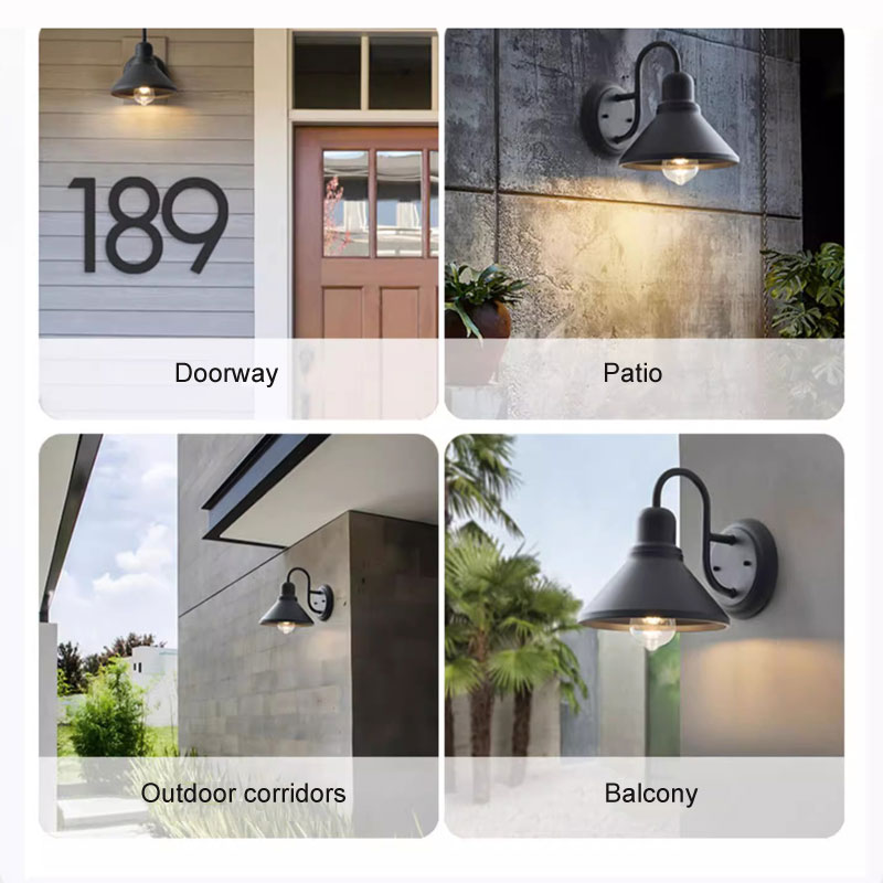 屋外防水ウォールランプ アメリカンインダストリアル中庭バルコ - Outdoor Lighting Lux のレビューと価格