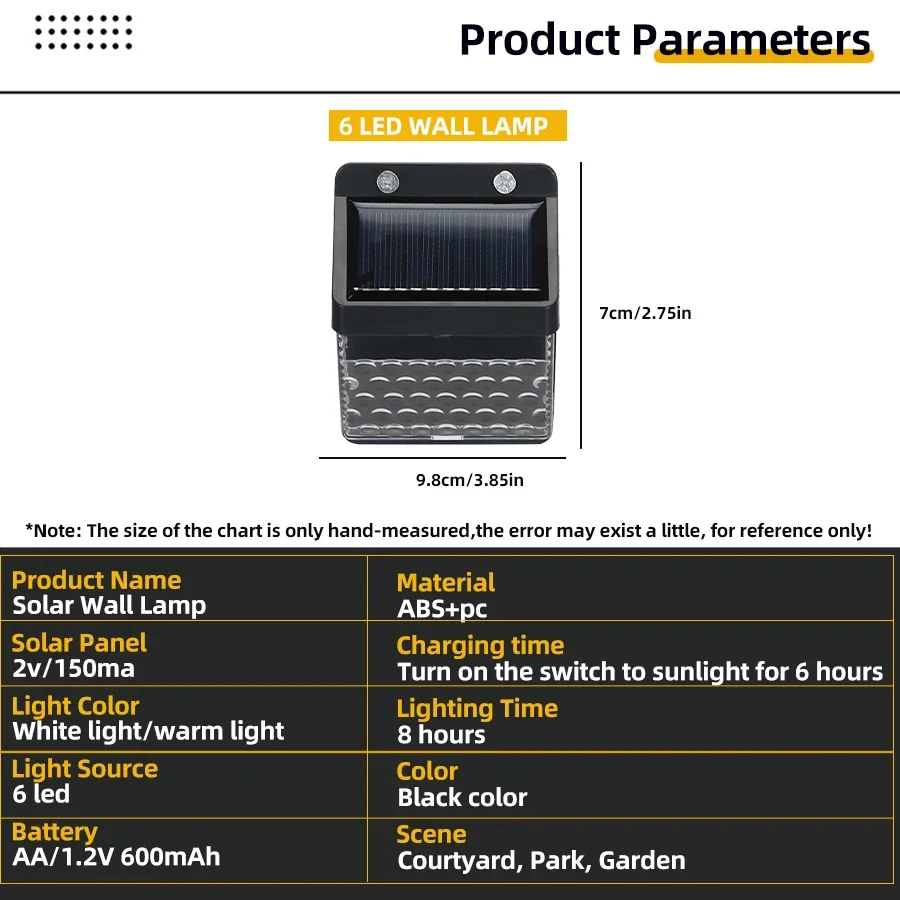 LED ソーラーライト PIR モーションセンサーウォールラ - Outdoor Lighting Lamp のレビューと価格