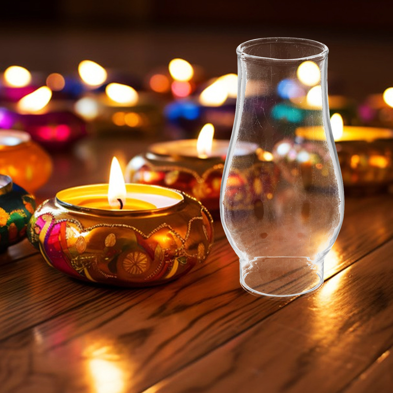 ヴィンテージハリケーンランプ用ガラス製煙突、交換用オイルラン - Outdoor Lighting Glass Replacement のレビューと価格