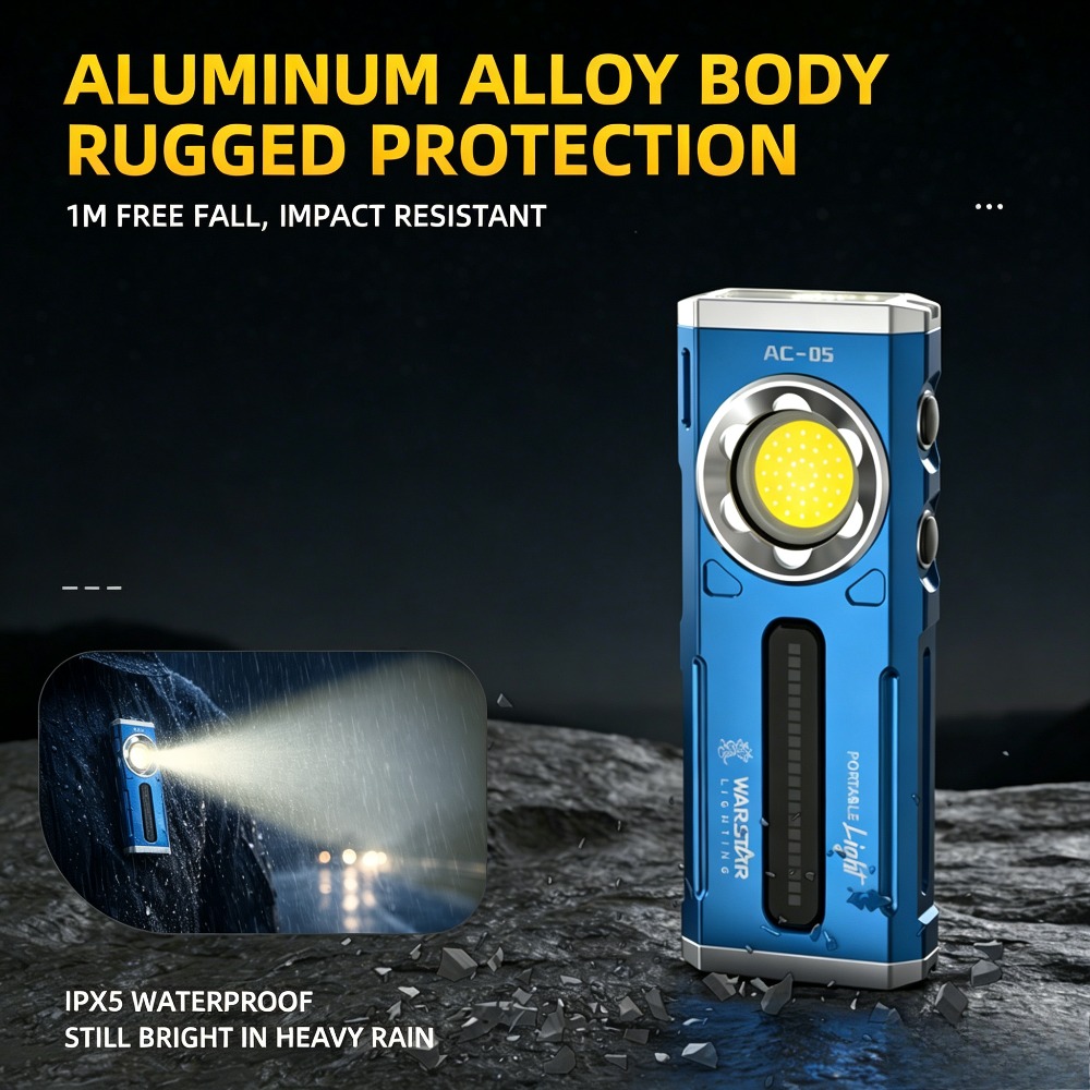 AC05 ポータブル懐中電灯 高輝度 長距離 防水トーチ ア - Outdoor Lighting The Range のレビューと価格