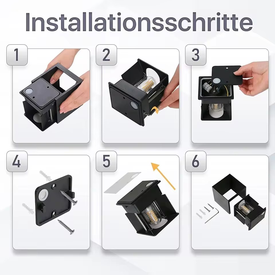 現代的なLEDウォールランプ 防水IP65 アルミ製LEDウ - Outdoor Lighting Glass Replacement のレビューと価格