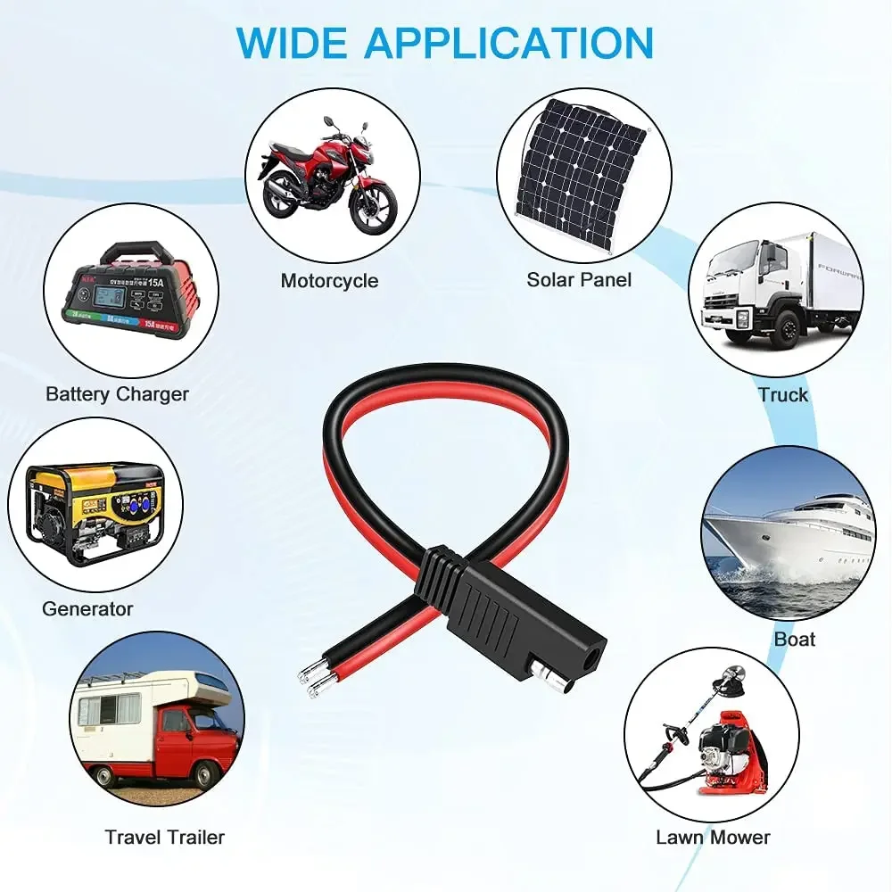 Diy Sae-シングルヘッド延長ケーブル,18awg 14 - Outdoor Lighting Extension Cable のレビューと価格