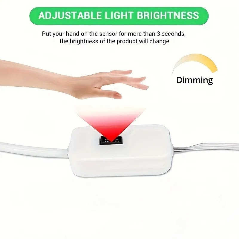 モーションセンサーネオン LED ライトストリップ USB  - Outdoor Lighting Switch のレビューと価格