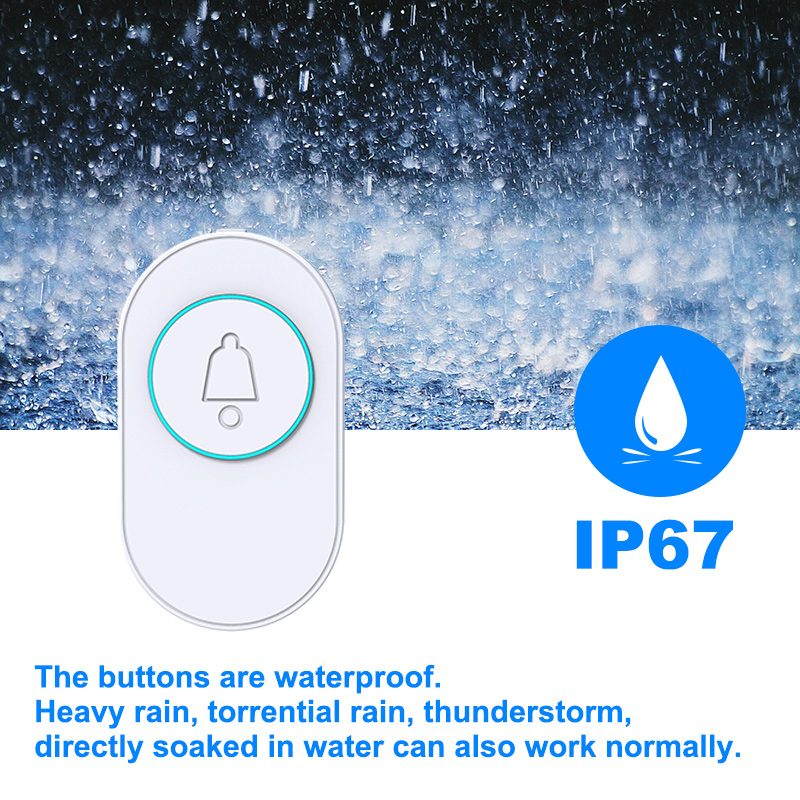 ホームドアベル,屋外ボタン,LEDフラッシュ,防水,IP67 - Outdoor Lighting Switch のレビューと価格