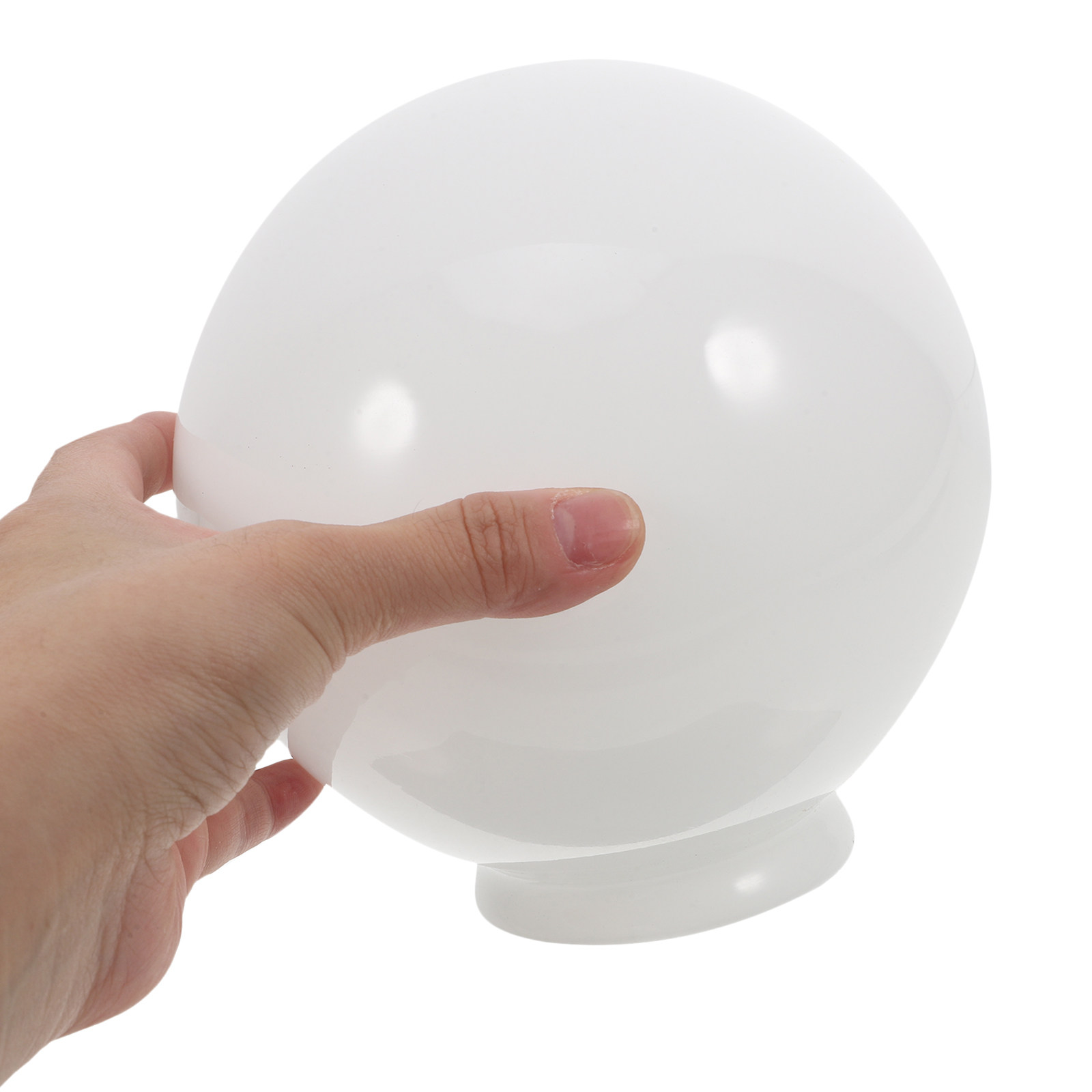 ラウンドオパールホワイトガラスランプシェード交換用グローブカ - Outdoor Lighting Glass Replacement のレビューと価格