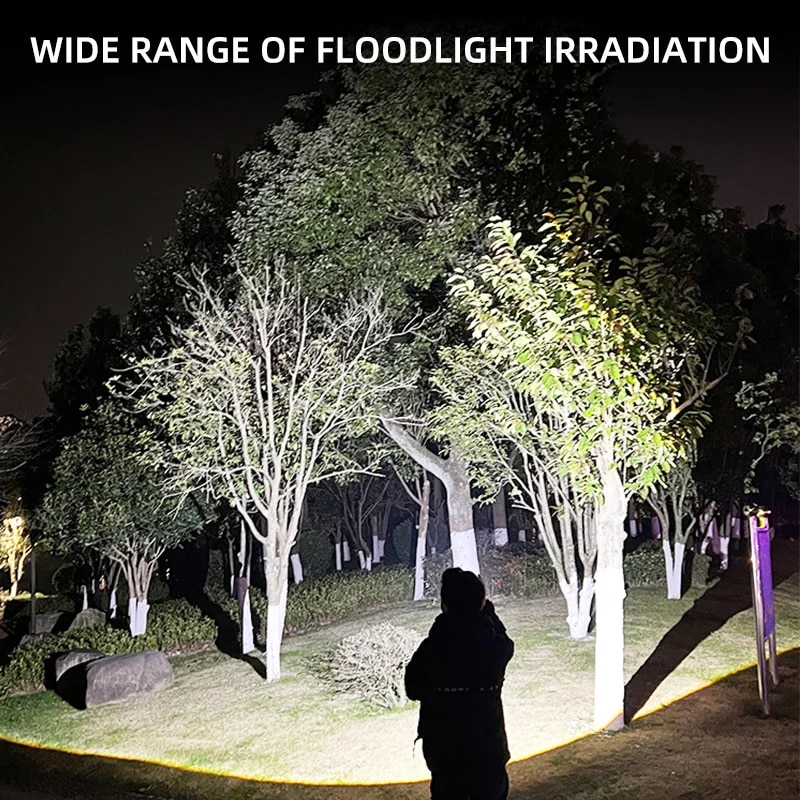多機能 USB ライト懐中電灯 USB 充電式 LED 長距 - Outdoor Lighting The Range のレビューと価格