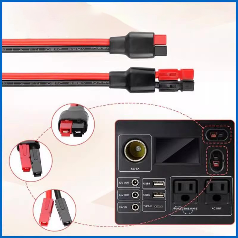 30A/45A から 50A グレープラグコネクタライン 1 - Outdoor Lighting Extension Cable のレビューと価格