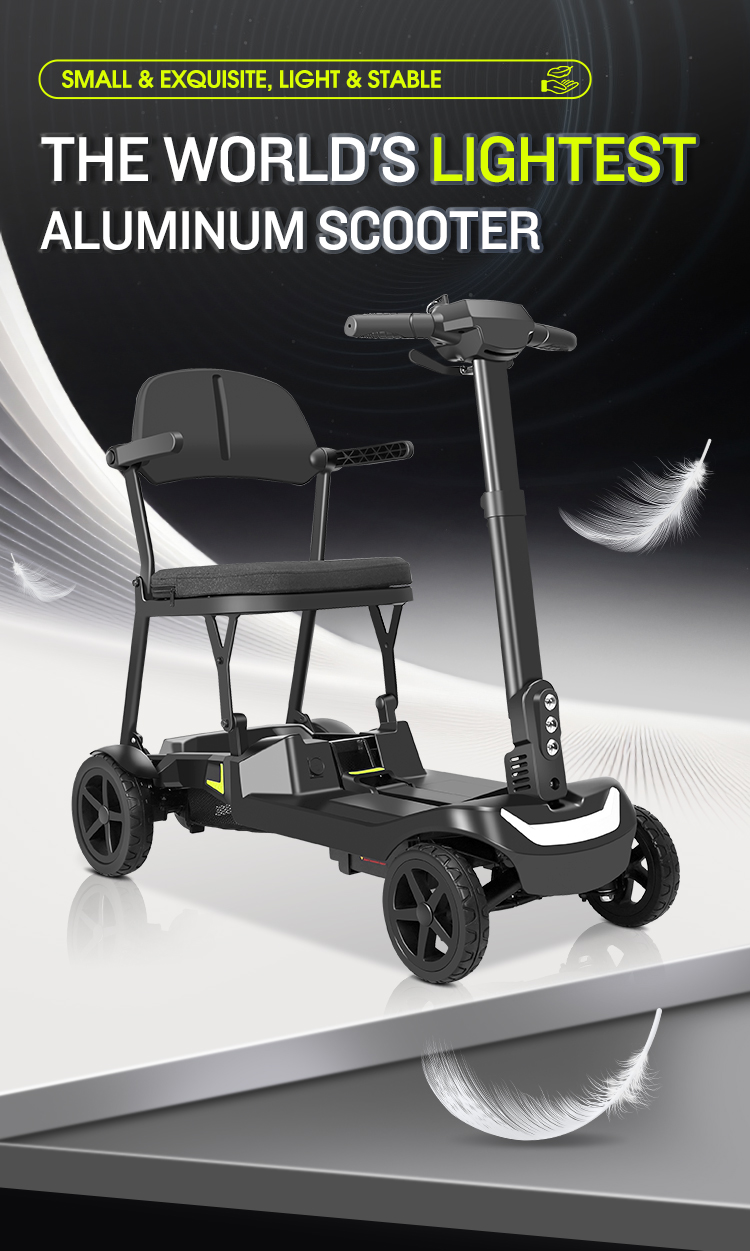 26AH 50KM最大航続距離 アルミ製モビリティスクーター - Outdoor Lighting The Range のレビューと価格