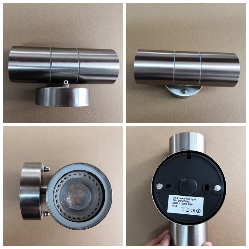 モダンなステンレス製屋外壁掛けランプ ガーデンポーチLED  - Outdoor Lighting Glass Replacement のレビューと価格
