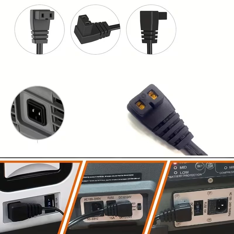 16awg RV プラグアダプターで車の冷蔵庫への接続を延長 - Outdoor Lighting Extension Cable のレビューと価格