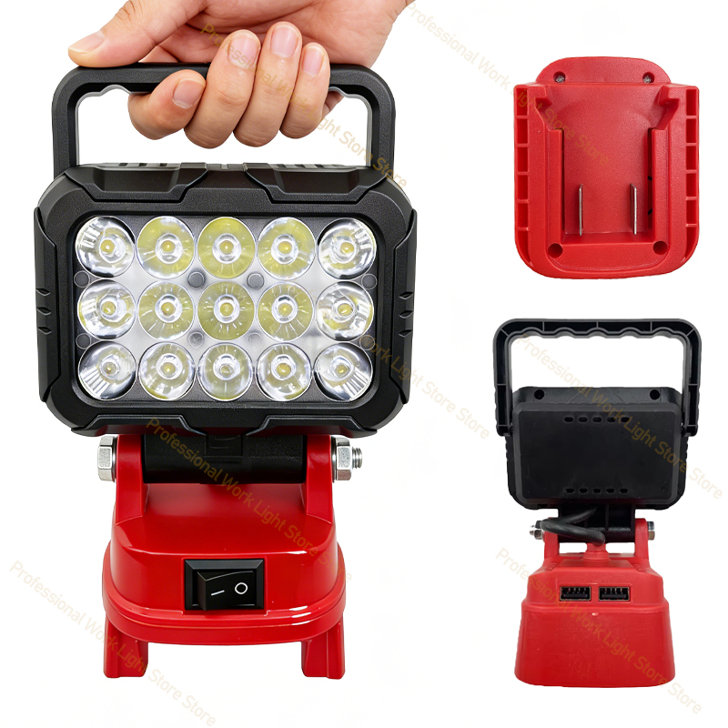 LED ライトミルウォーキーバッテリー M-18 3In ポ - Outdoor Lighting Milwaukee のレビューと価格