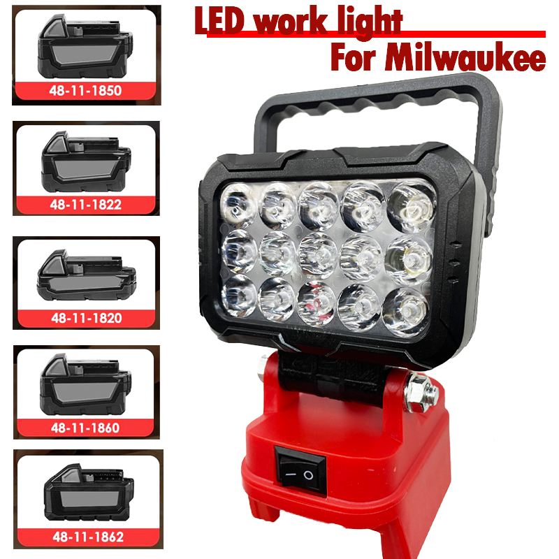 LED ライトミルウォーキーバッテリー M-18 3In ポ - Outdoor Lighting Milwaukee のレビューと価格