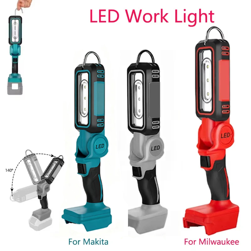 1200lm コードレス LED ワークライト Dewalt - Outdoor Lighting Milwaukee のレビューと価格