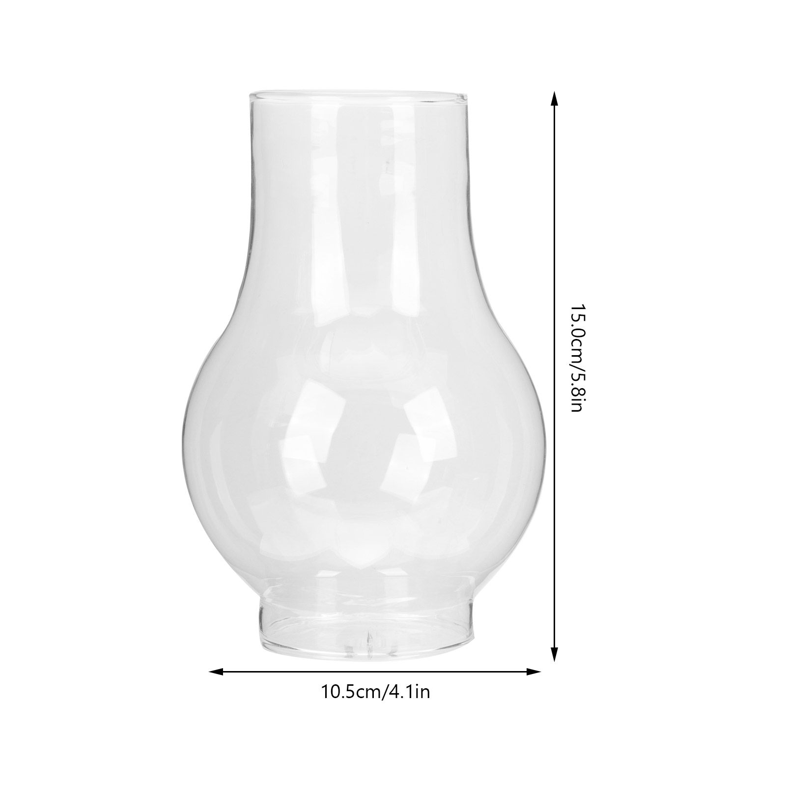 ガラスオイルランプ煙突透明交換用ランプシェードレトロスタイル - Outdoor Lighting Glass Replacement のレビューと価格