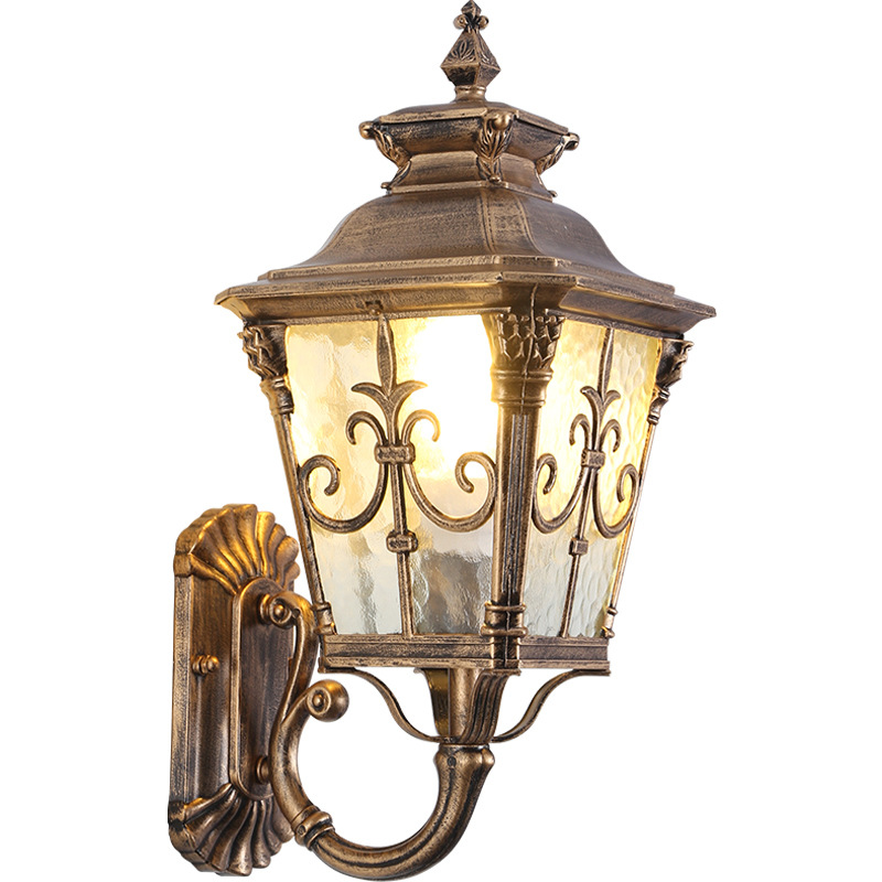 レトロなヴィンテージの壁のライト,ヨーロッパのヴィラ,屋外, - Outdoor Lighting Bronze のレビューと価格