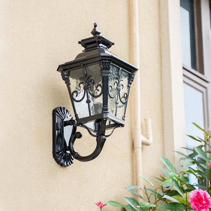 レトロなヴィンテージの壁のライト,ヨーロッパのヴィラ,屋外, - Outdoor Lighting Bronze のレビューと価格