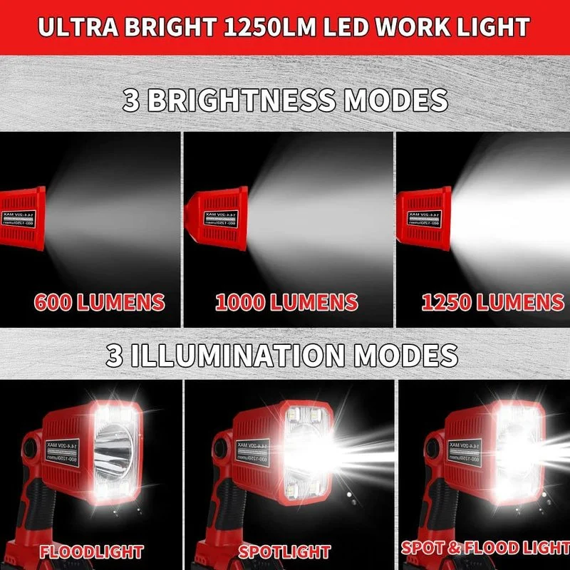 ポータブルledランプワークライトためミルウォーキーm &  - Outdoor Lighting Milwaukee のレビューと価格