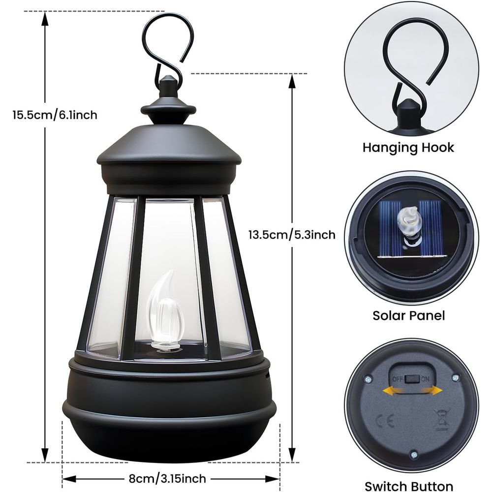 ミニランタンライト交換部品または屋外用置物、防水吊り下げライ - Outdoor Lighting Glass Replacement のレビューと価格