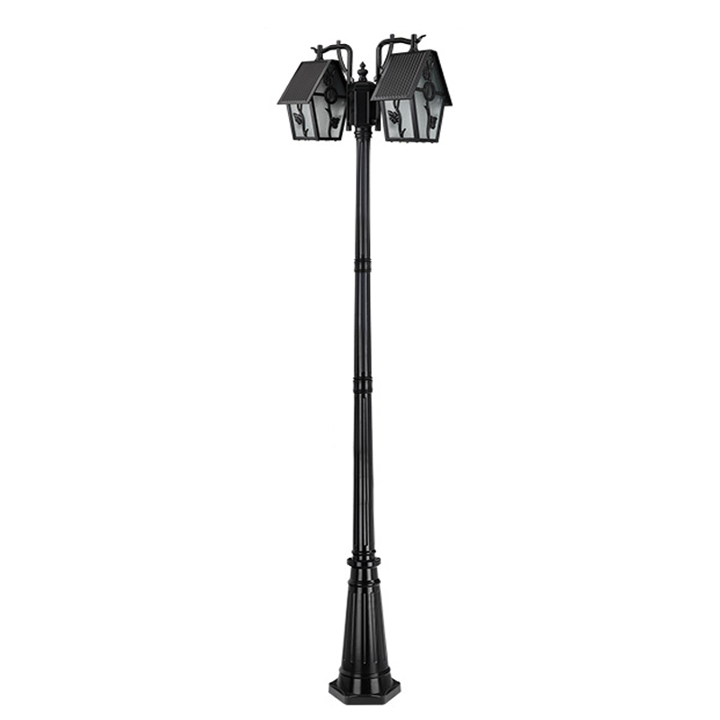 防水屋外景観街路灯,アンティークハイポールランプ,ヨーロッパ - Outdoor Lighting Bronze のレビューと価格