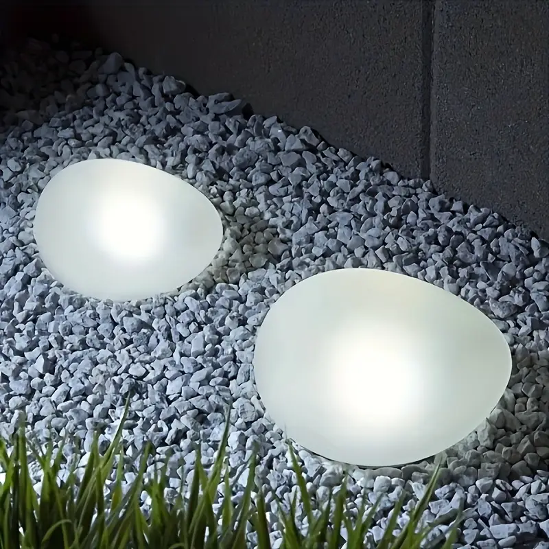 1/2パックソーラーペブルライト – 庭/パティオ用の屋外防 - Outdoor Lighting Experts のレビューと価格