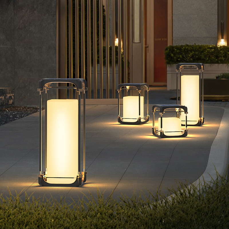 発光フロアランプ 庭用ソーラーLED屋外照明 非ソーラーラン - Outdoor Lighting Lamp のレビューと価格