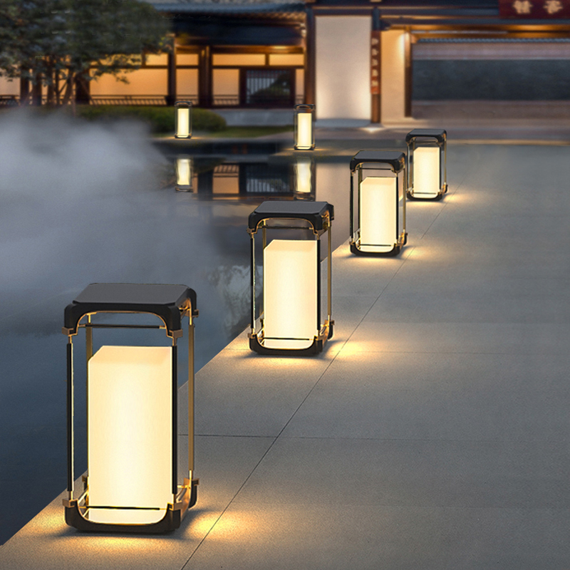 発光フロアランプ 庭用ソーラーLED屋外照明 非ソーラーラン - Outdoor Lighting Lamp のレビューと価格