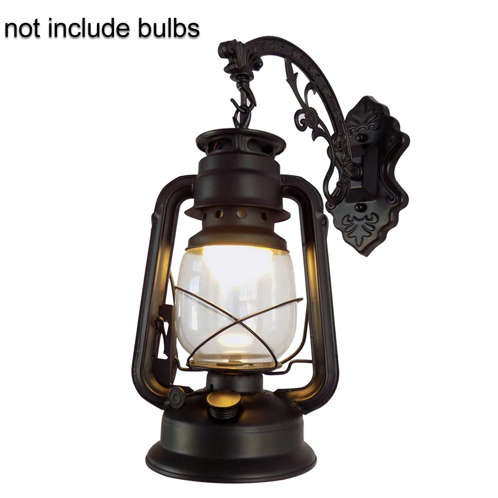 E27 ウォールライト防水防風家の装飾灯油ランプホテル燭台モ - Outdoor Lighting Bronze のレビューと価格