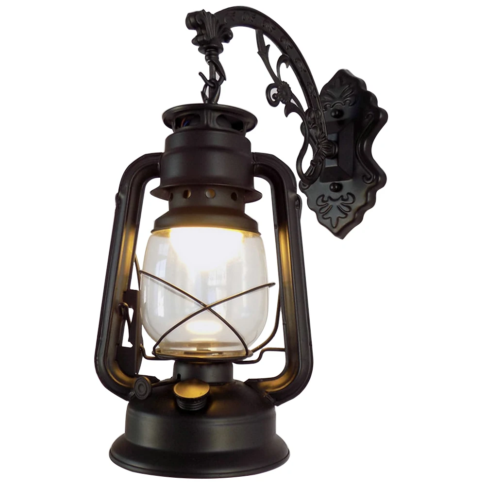 E27 ウォールライト防水防風家の装飾灯油ランプホテル燭台モ - Outdoor Lighting Bronze のレビューと価格