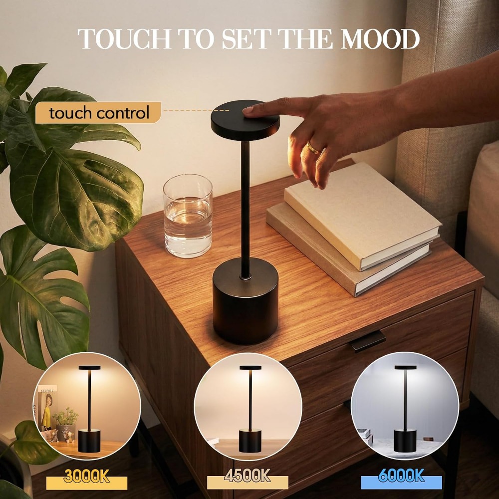 コードレステーブルランプセット 5000mAhバッテリー タ - Outdoor Lighting Lamp のレビューと価格
