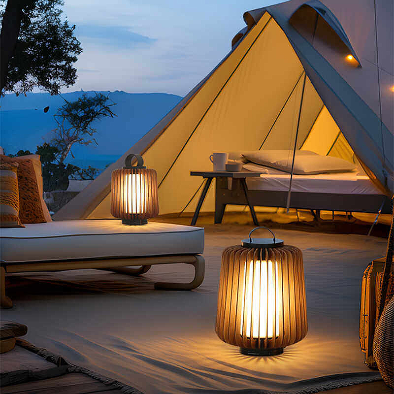 発光フロアランプ中庭ソーラーLED屋外照明非ソーラーランプ屋 - Outdoor Lighting Lamp のレビューと価格