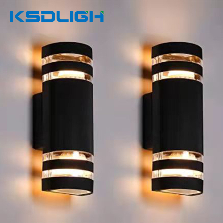 屋外ダブルヘッドウォールランプ防水庭中庭バルコニー階段ポーチ - Outdoor Lighting Glass Replacement のレビューと価格