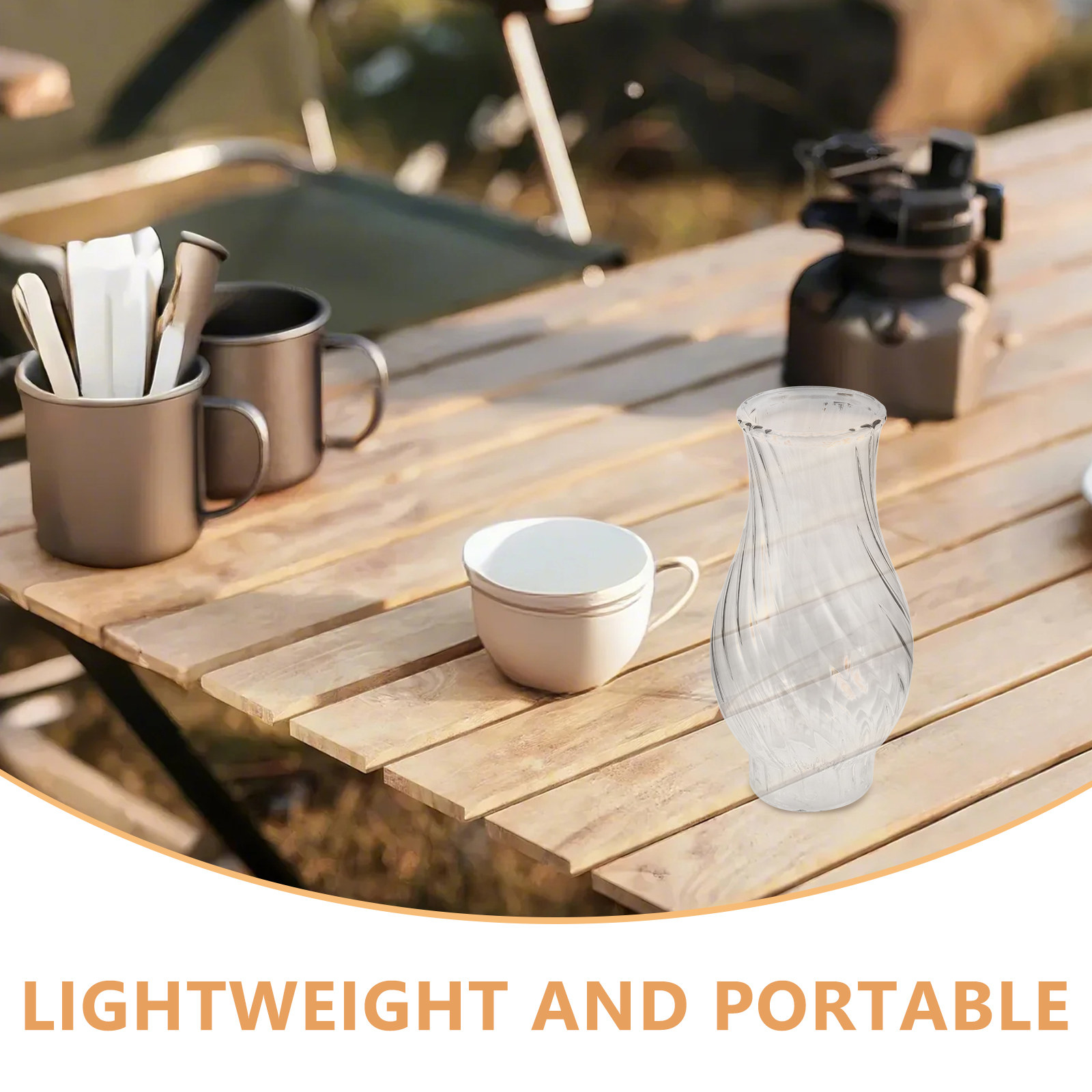 アウトドアキャンプ用ランプシェード ポータブル ヴィンテージ - Outdoor Lighting Glass Replacement のレビューと価格